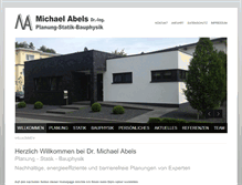 Tablet Screenshot of michael-abels.de